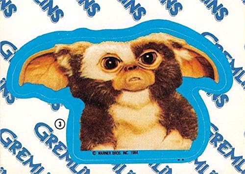 Gizmo trading card sticker Gremlins #3