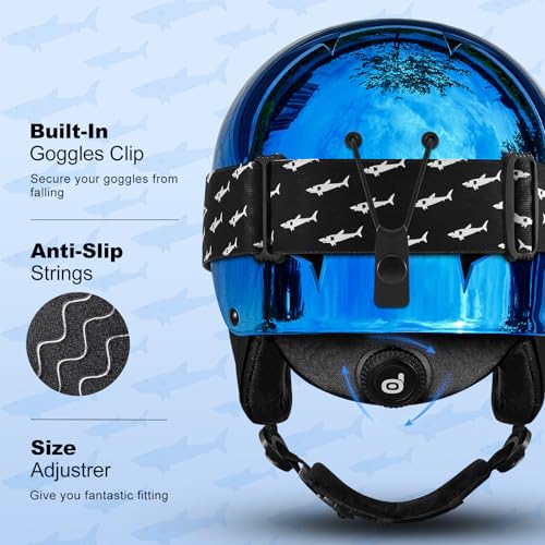 Odoland Kids Helmet & Goggles Set