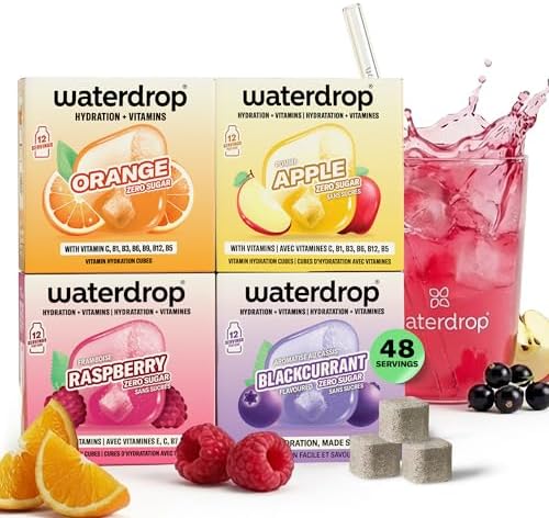 waterdrop® Essential Fruit - 48 hydration tablet - Flavoured water drinks