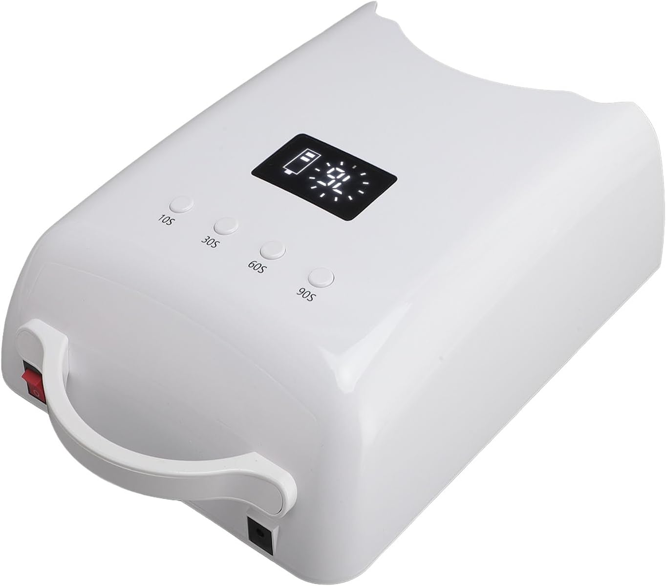 ZJchao LED Nail Curing Lamp 48W High Speed Timer Portable Nail Light for Gel Polish Manicure Home Salon Use US Plug