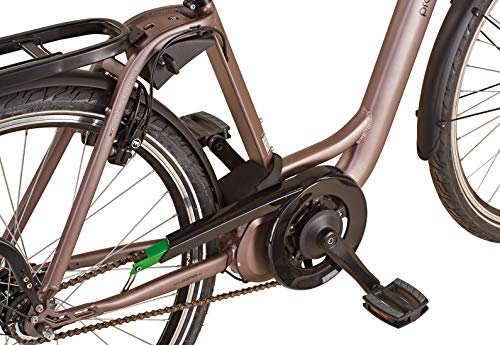 Prophete E-Bike Akku Schutzhülle, Akku-Kontakt Schutzhülle für AEG Side-Click aus Neopren-Material, zum Schutz vor Wasser und Schmutz, Farbe schwarz
