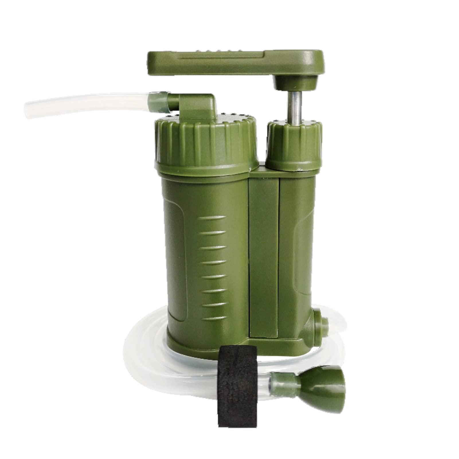 Filtres à Eau de Camping Pompe Portable Carbone 0,01 Micron Filtre à Eau Paille système de Filtration d'eau purificateur d'eau pour Camping randonnée
