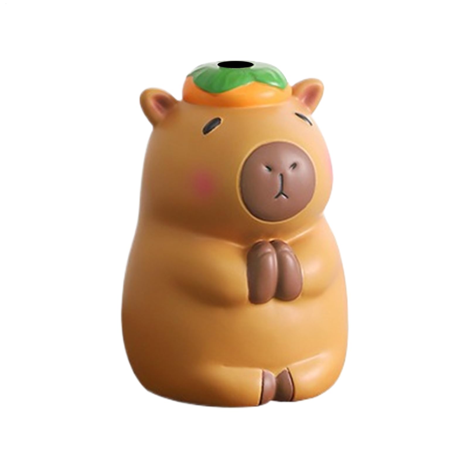 Vases Décoratifs pour Intérieur Style Campagnard avec Figurine Capybara Intégrée