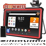 2024 LAUNCH X431 Elite PRO3S+ V5.0 Bi-Directional Scan Tool, Newest CANFD Bluetooth Connector, HD Diesel Truck, Topology Map, Online Coding, 41+ Services, AutoAuth FCA SGW, VAG Guided,2 Yr Free Update