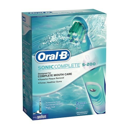 Oral-B Model S-200 Sonic Complete Rechargeable Power Toothbrush
