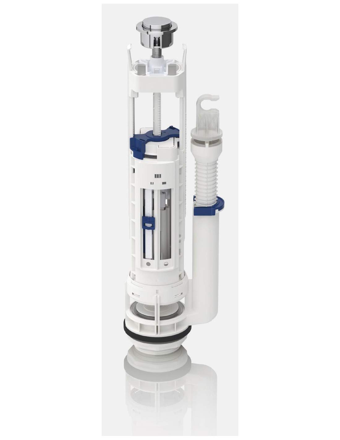 mécanisme - type 290 - simple touche chromé brillant - geberit 282.000.21.3