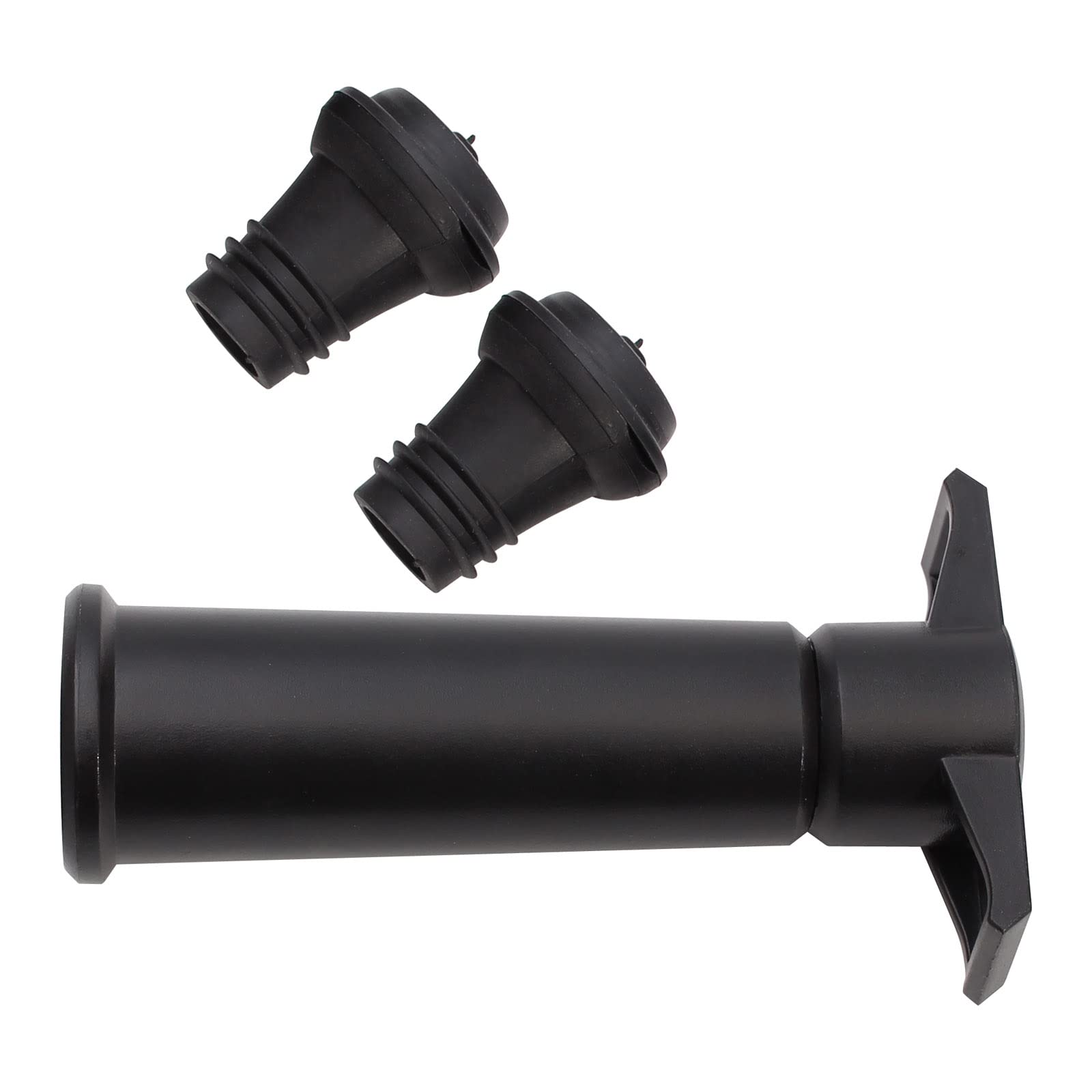 Pompetta Per Vino Pedrini Con 2 Tappini - Bianco E Nero | Per Travaso Vino Pratico E Igienico - Foto 13