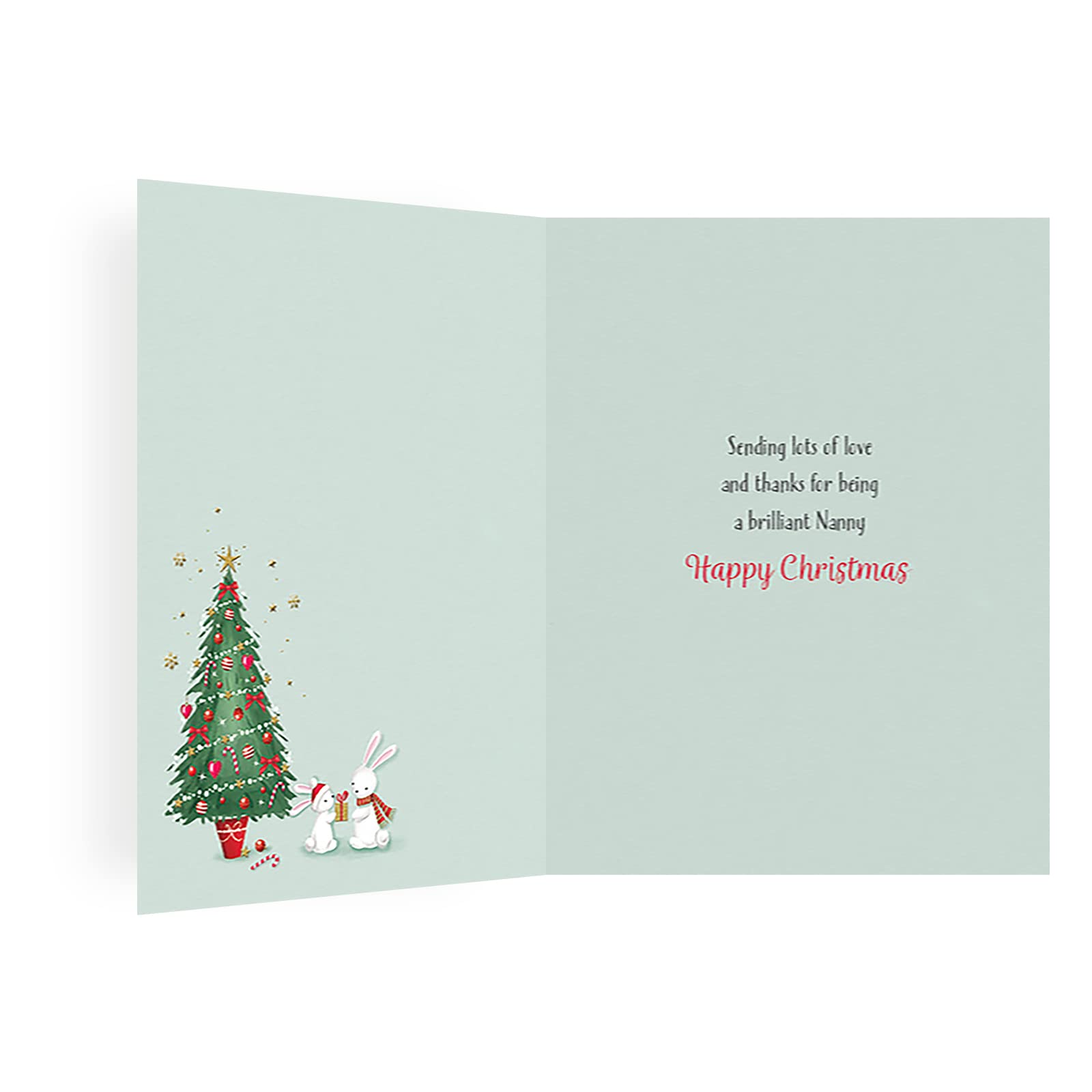 Piccadilly Greetings Weihnachtskarte 'Daughter' - 20,3 X 15,2 Cm, Inkl. Umschlag, Made In UK