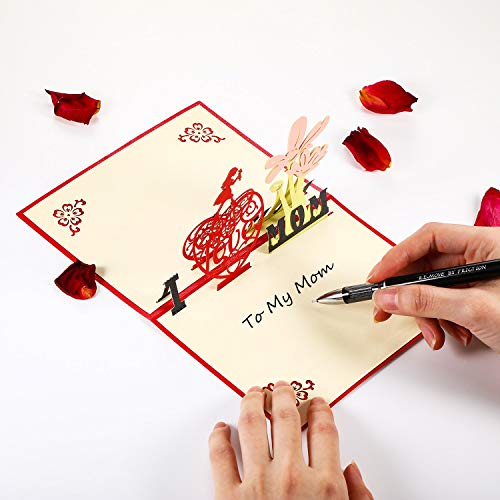 Cartolina d'Auguri 3d Pop Up 3D Biglietti di