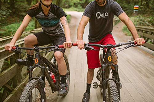 Qalo Men's Rubber Silicone Ring, Classic Thin Line Rubber Wedding Band, Breathable, Durable Rubber Wedding Ring For Men, 8.5Mm Wide 2.5Mm Thick, Blue, Size 9 #TOP5