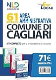 Concorso Comune di Cagliari. 61 posti area amministrativa. Kit completo per la preparazione al concorso