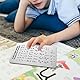 Laroal Braille-Alphabet-Tafel mit erhabenen Punkten, Zahlen und Zeichensetzung, Braille-Lernen für Anfänger, Bildungsgeschenke, Braille-Lehrhilfe für Blinde Kinder und Erwachsene