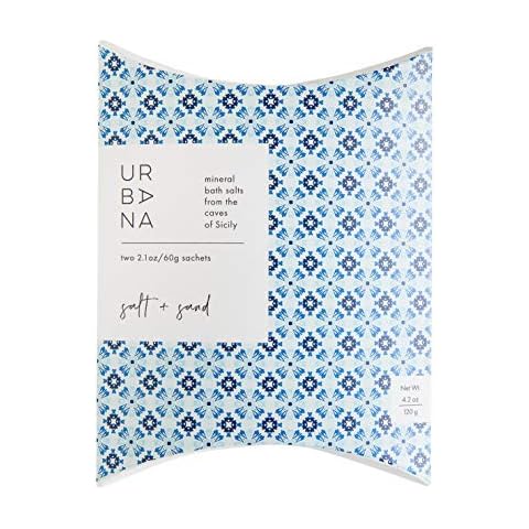 Urbana 5986 Home Collection Fragrance Bath Salt Salt + Sand Cover