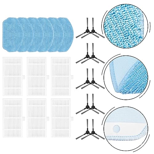 Donkivvy Kit di 22 panni per scopa laterale