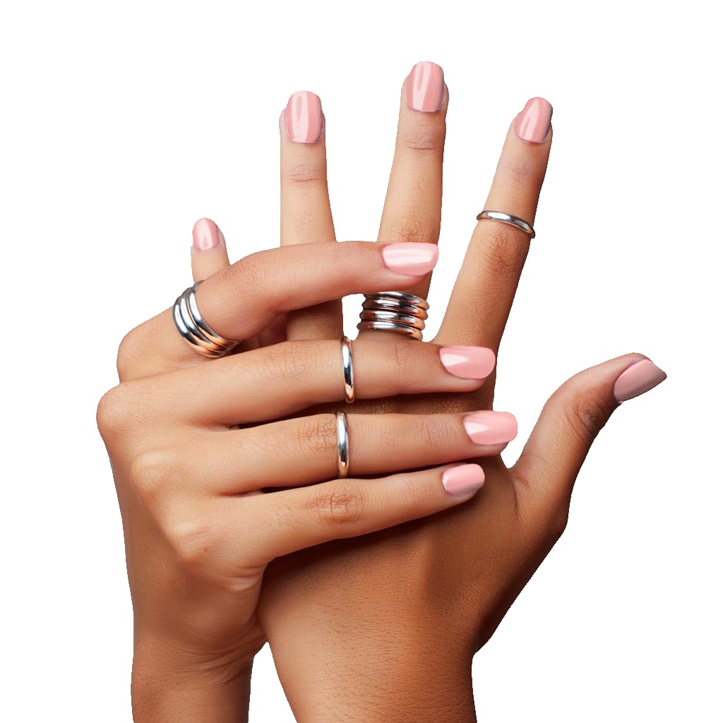 Madam Glam - Soft Pink Soak-Off Gel Polish 0.5 fl oz - Perfect for French Manicure - UV/LED lamp - Long-lasting Shine, Easy Application - Professional Salon Quality