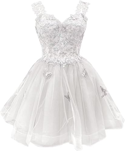 3D Butterfly Short Homecoming Dresses for Teens Off Shoulder DAMA Dresses for Quinceanera Glitter Sequin Prom Dress