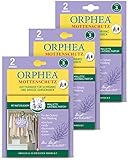 Orphea Mottenschutz für Kleiderschrank 6 Stück Dufthänger Lavendel-Maillette...