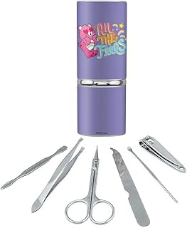 Care Bears: Unlock the Magic All the Feels Stainless Steel Manicure Pedicure Grooming Beauty Care Travel Kit