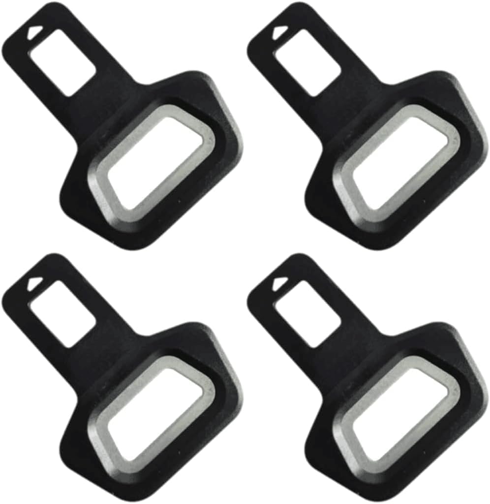 Zubehör für Autositze,Interieurleisten,4 Stück Autozubehör Für Autositze, Ersatzstecker aus Kunststoff und Metall, Schutzclip Zubehör für Fahrzeuginnenraum