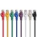 Cable Matters 8-Pack Snagless Cat 5e Ethernet Cable - 5ft, Gigabit Cat5e Cable, Cat5e Ethernet Cord, Multicolored