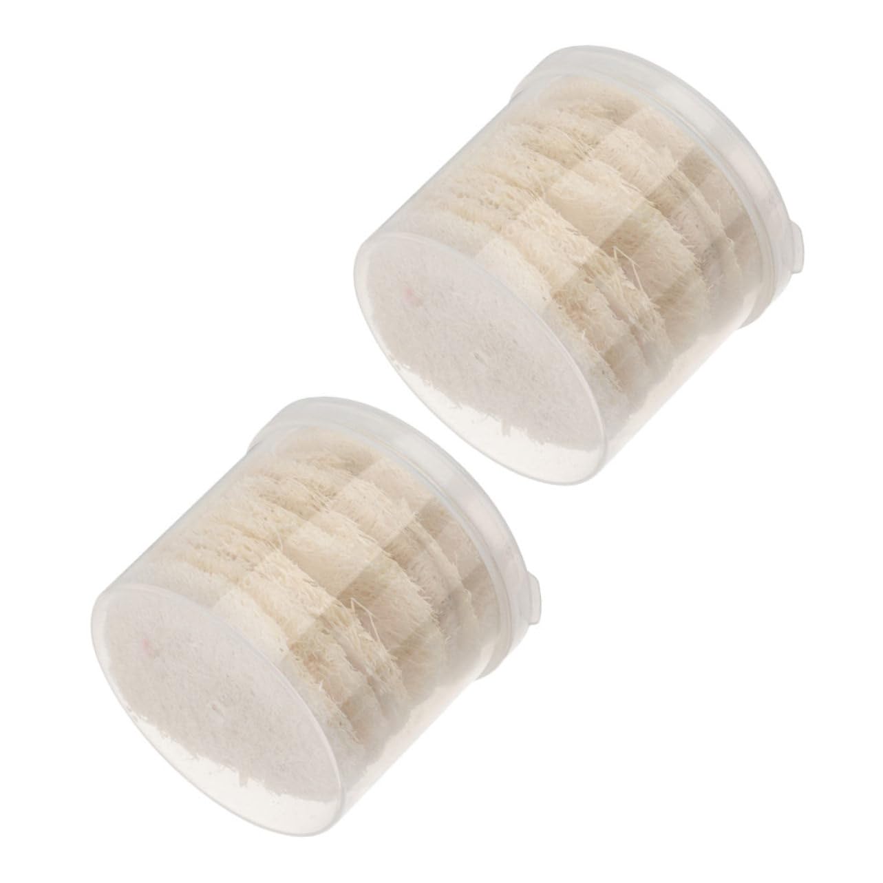 Ipetboom 20pcs Facial Cleaning Pads Loofah Sponge for Gentle Skin Cleansing Makeup Removal for Daily Use All Skin Types Present for Friends Family