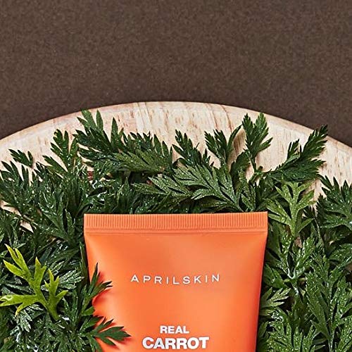APRILSKIN Carrot Acne Foam Cleanser | Oily, sensitive, acne-prone skin | Deep cleans, controls sebum & relieves acne with BHAs | 4.05 oz | Cruelty-Free, No sulfates and artificial fragrance