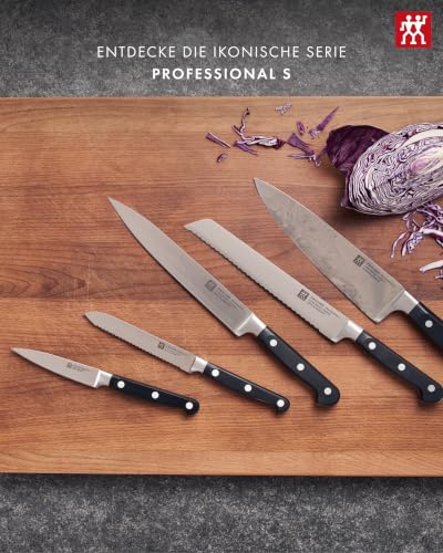 Foto von ZWILLING Professional S Messer-Set 3-teilig, Rostfreier Spezialstahl, Schwarz, Made in Germany