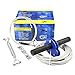 CTSC 75FT 95FT 110FT 250FT Zipline Kit with Stainless Steel Spring Brake and Seat