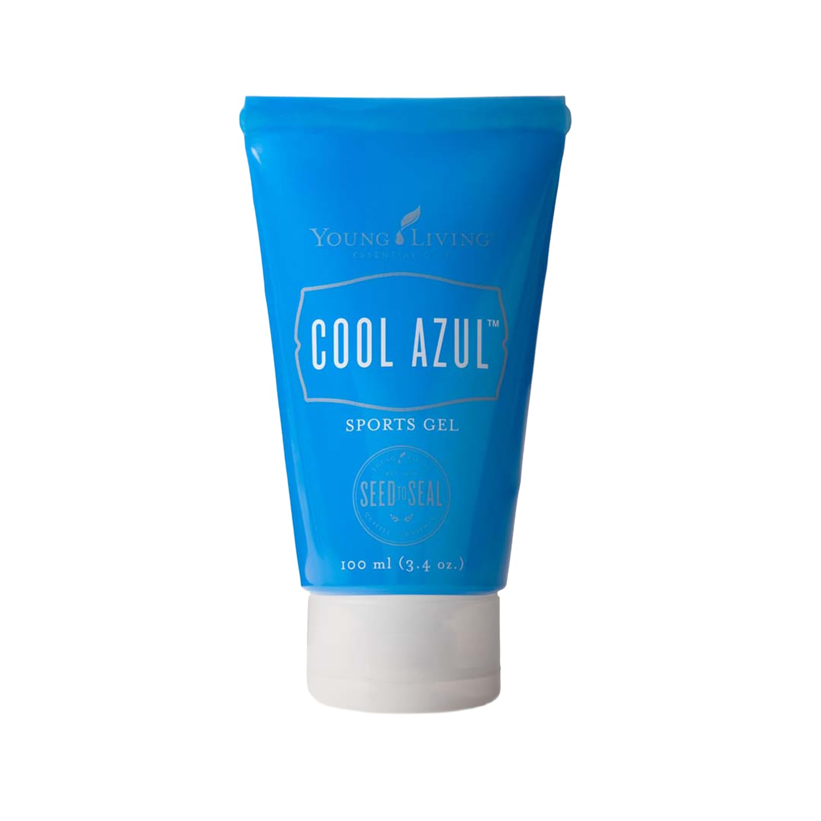 Young Living Cool Azul Sports Gel | 3.4 oz | Cooling Botanical Gel for Massage & Active Lifestyles | Aloe-Based Formula with Menthol & Essential Oils