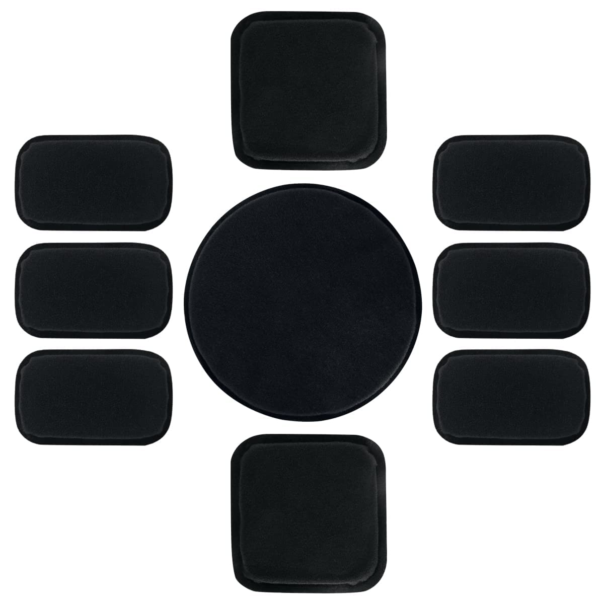 Kit de acolchado para casco, repuesto para casco de Airsoft, juego de almohadillas de espuma universales, accesorios tácticos para bicicletas, kits de acolchado para motocicleta, alfombrillas 6