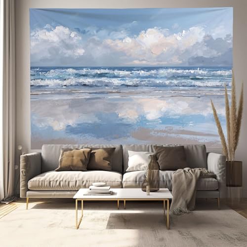 Tapisserie impressionniste tissu decoration murale haut de gamme salon 200 x 150 cm