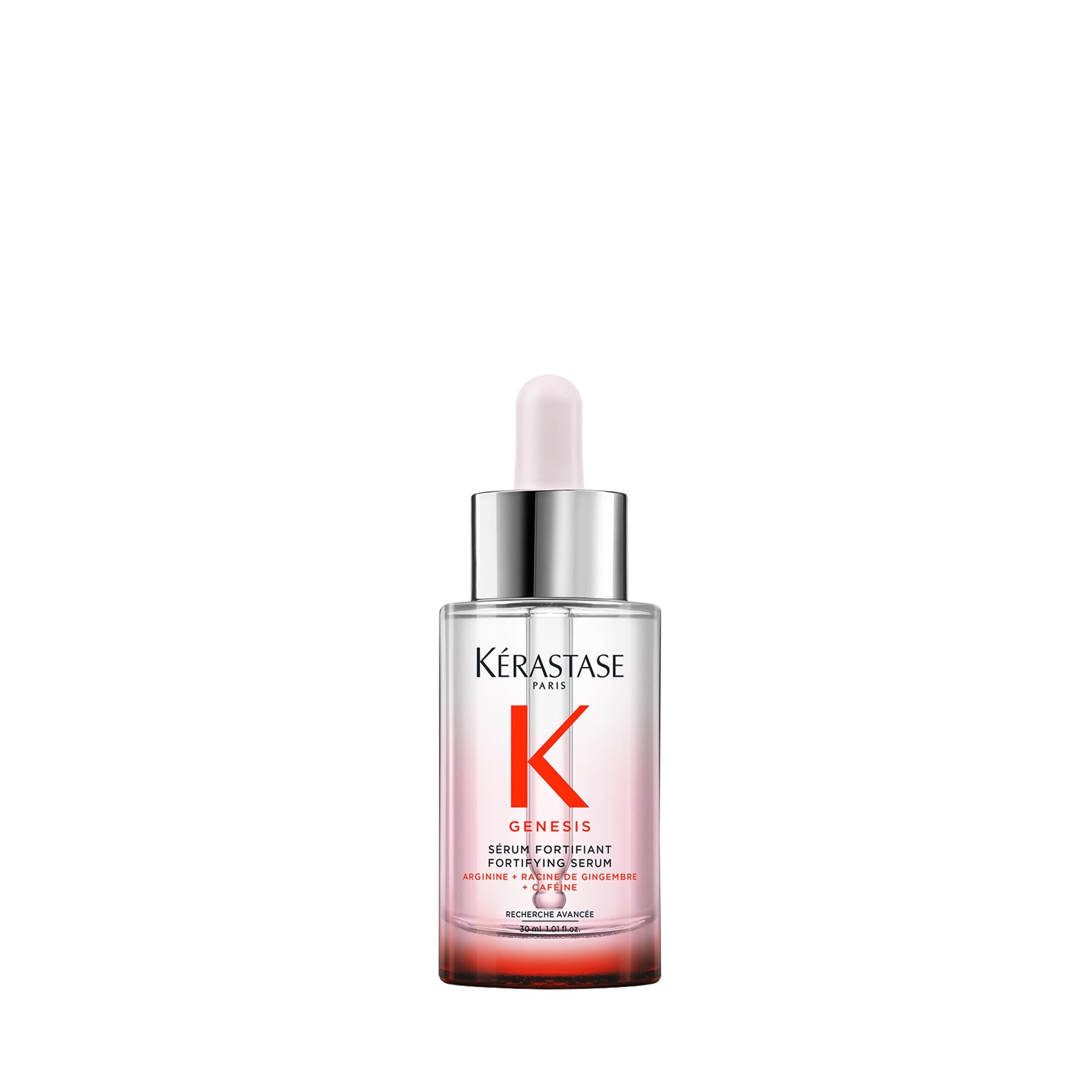 Kerastase Genesis Hair Serum | Daily Strengthening Treatment for Weak or Damaged Hair | Nourishes and Reinforces Hair | Anti-Breakage | Silicone-Free | For Weakened Hair | Serum Fortifiant 1 Fl Oz (Pack of 1)