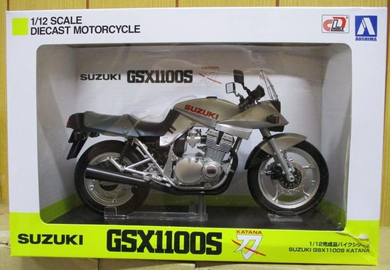 な*ン様 SUZUKI GSX1100S 刀 銀 1/12 完成品 バイク スズ Amazon | 1/12 AOSHIMA アオシマ Suzuki GSX1100S Katana SL 銀