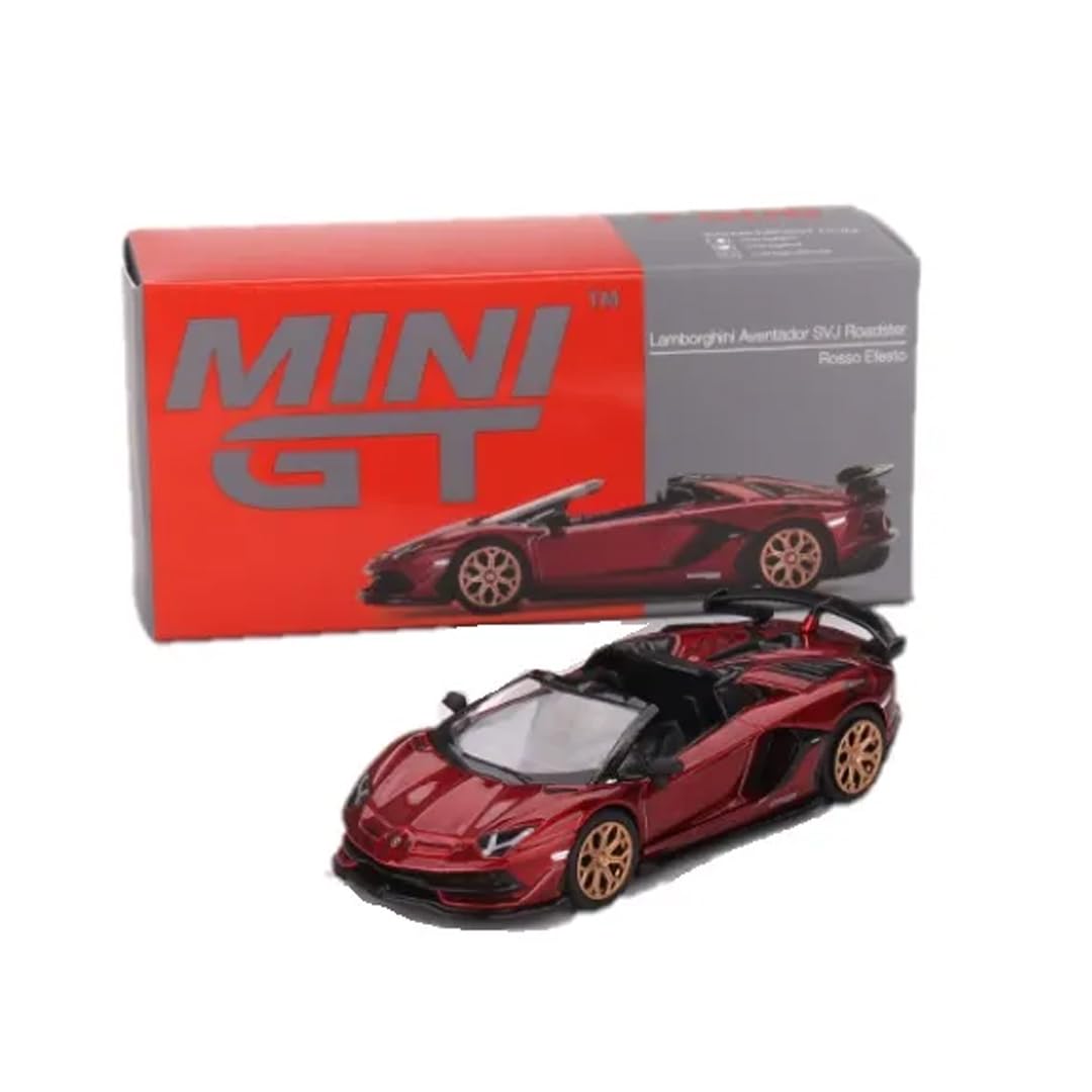 Breatoi Mini Gt Lamborghini Aventador Svj Roadster Rosso Efesto 1