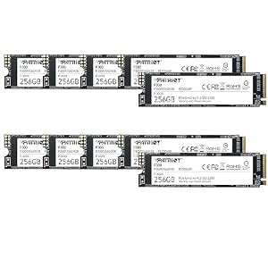 Patriot Memory – Patriot P300 256GB interne SSD - NVMe PCIe Gen 3x4 - M.2 228