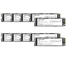 Patriot P300 256GB Internal SSD - NVMe PCIe Gen 3x4 - M.2 2280 - Solid State Drive - 10 Pack