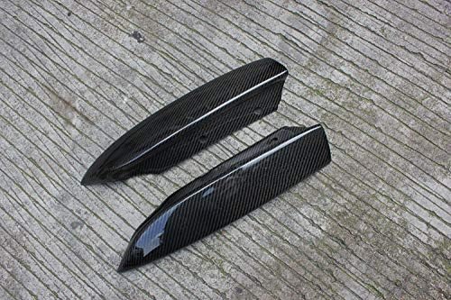 New Carbon Fiber Rear Lip Spoilers Compatible with Hyundai Genesis Coupe 2008-2012 (One Set)