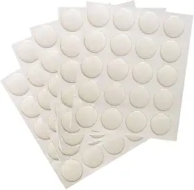 Adesivos de epóxi transparente para colar de artesanato de tampas de garrafa (adesivo transparente de 20 mm 100 peças)