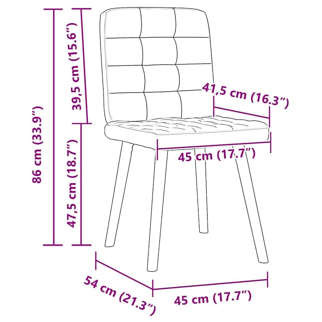 Juego de 6 sillas de comedor de tela negra acolchada con espuma para asiento y respaldo, estructura de metal y madera, ergonómica, estable, para cocina, salón, comedor, oficina, sala de espera