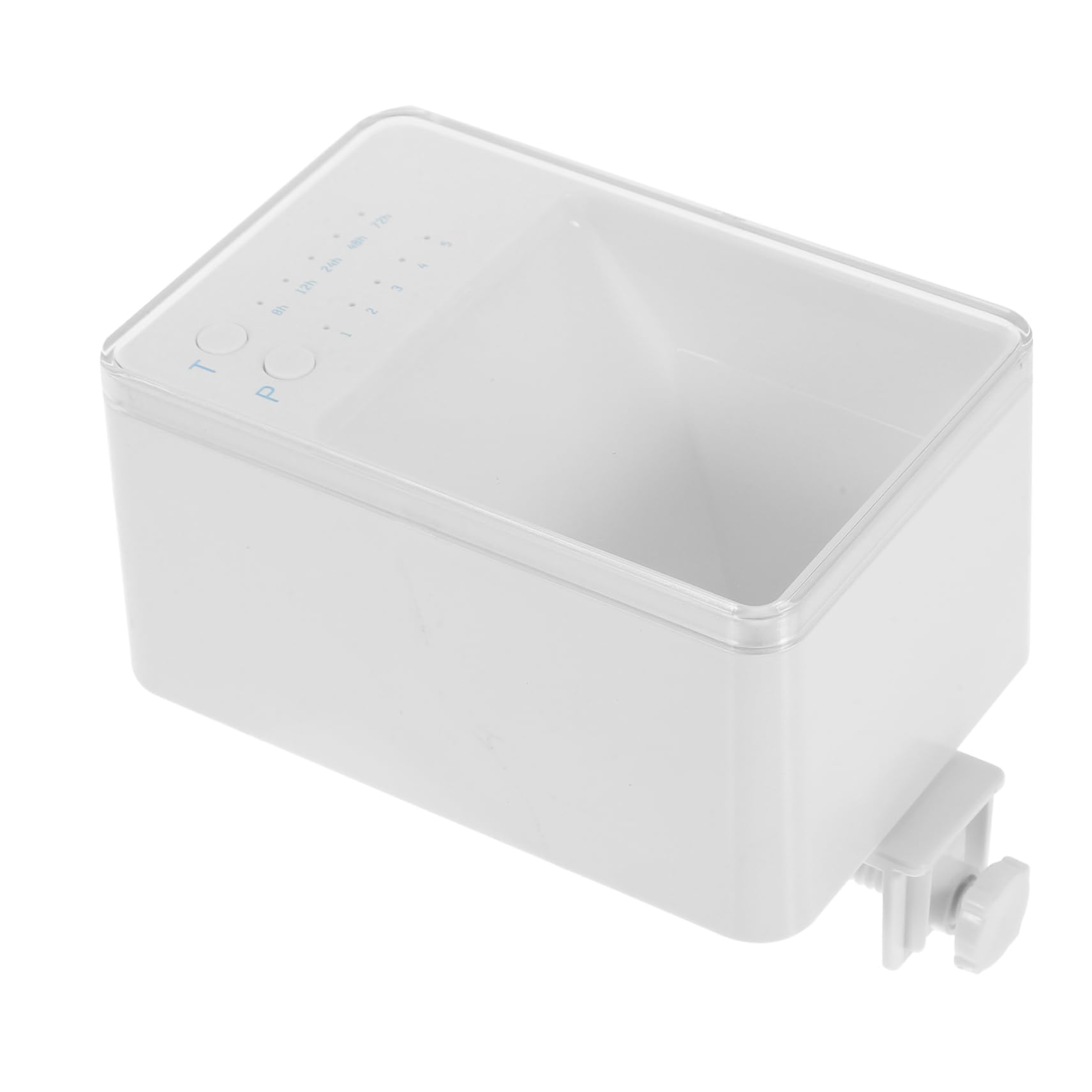 GALPADA 1 Set Auto Fish Feeder for Aquariums Aquarium Feeding Container Silent Operation Long Standby High Grade Material for Small Fish Tanks