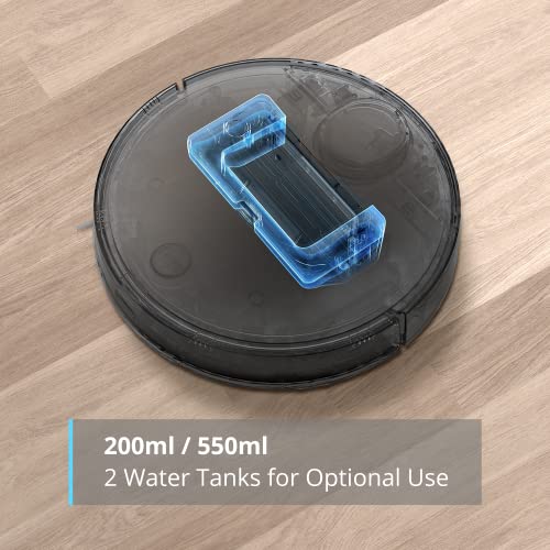 VIOMI-V2-Max-Robot-Aspirador-Navegacion-Lidar-Aspiracion-2400Pa-Limpieza-Personalizada-Control-MiHome-AppAlexaGoogle-Aspira-y-Lava-para-Limpieza-DomesticaPelos-AnimalesCabello-Negro