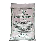 GATE GARDEN Vermicompost 20 KG | Organic Manure for Plants | Fertilizer for Home Gardening | Soil Mix for Pot Plants | Compost Garden Soil | Enriched Potting Soil | Natural Booster for Flowering Plant