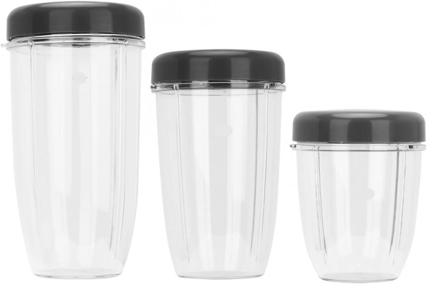 18oz 24oz 32oz Fruit Juicer Cup + Lid Blender Part Kit,Compatible For 900W Accessory Replacement(32 Oz)