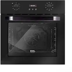 Forno Elétrico de Embutir EOS 72 Litros Convection Timer Digital e Porta de Vidro All Black EFE72EPH 220V