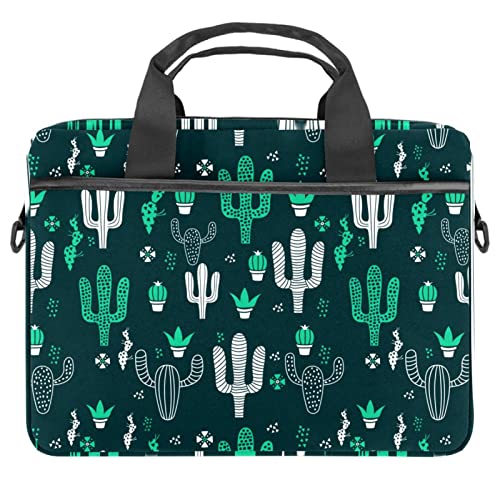 Sac ordinateur 13.3 pouces cactus pour vos trajets de bureau