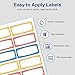 Avery Durable Labels for Kids' Gear, 3/4