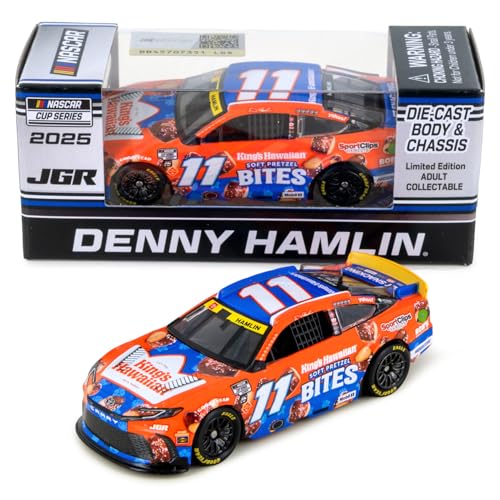 Auto a escala 1:64 Lionel Racing Denny Hamlin 2025 miniatura 1