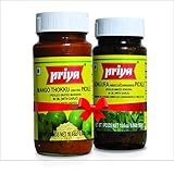 Priya Pickle Combo Pack - Mango Thokku & Gongura (2 x 300 gm)