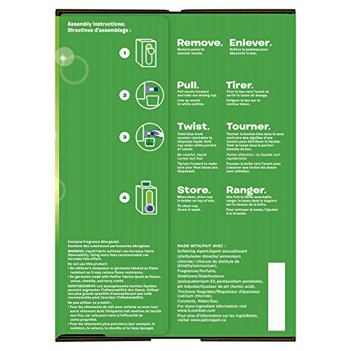 Gain Laundry Detergent Eco-Box, Original Scent + Gain Eco-Box Liquid Fabric Softener, Original Scent #TOP5