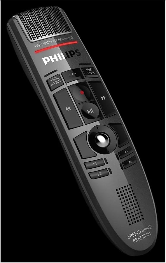Philips Speech Mike Premium USB Dictation Microphone, LFH3500